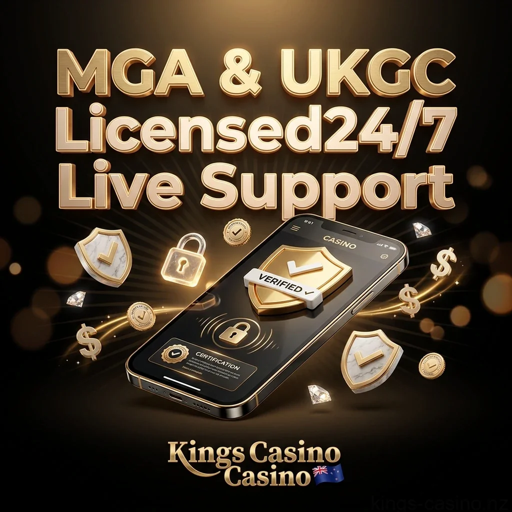 MGA & UKGC Licensed24/7 Live Support